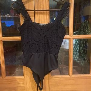 Black Lace Bodysuit